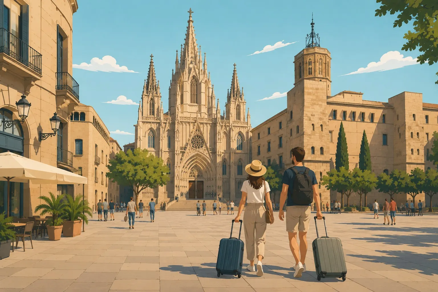 Luggage storage in Barcelona (Cathedral) — La Maleta Lockers
